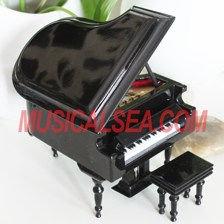mini piano music box